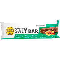 Gold Nutrition barritas energéticas ENDURANCE SALT BAR CHOCO & PEANUT vista frontal