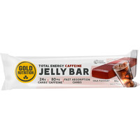Gold Nutrition barritas energéticas JELLY BAR CAFFEINE COLA vista frontal