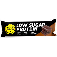 Gold Nutrition barritas energéticas PROTEIN BAR LOW SUGAR DARK CHOCOLATE 30G vista frontal