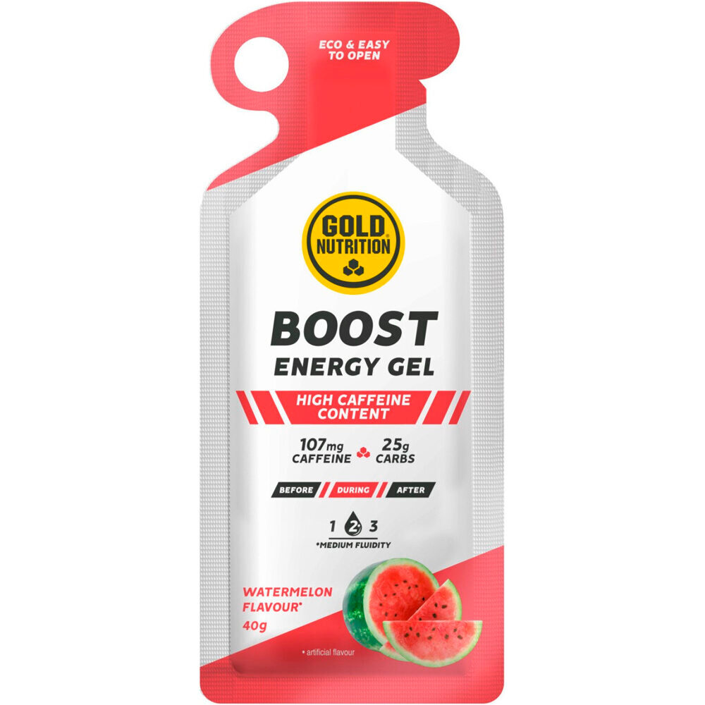 Gold Nutrition energía instantánea BOOST GEL WATERMELON - 40 G 01