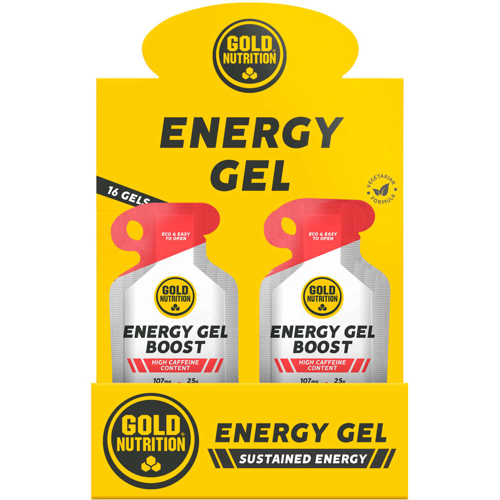 Gold Nutrition energía instantánea BOOST GEL WATERMELON - 40 G vista frontal