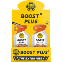 Gold Nutrition energía instantánea BOOST PLUS GEL SALTED CARAMEL vista frontal