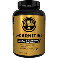 Gold Nutrition L-Carnitina L-CARNITINE 750  MG - 60 CAPS vista frontal
