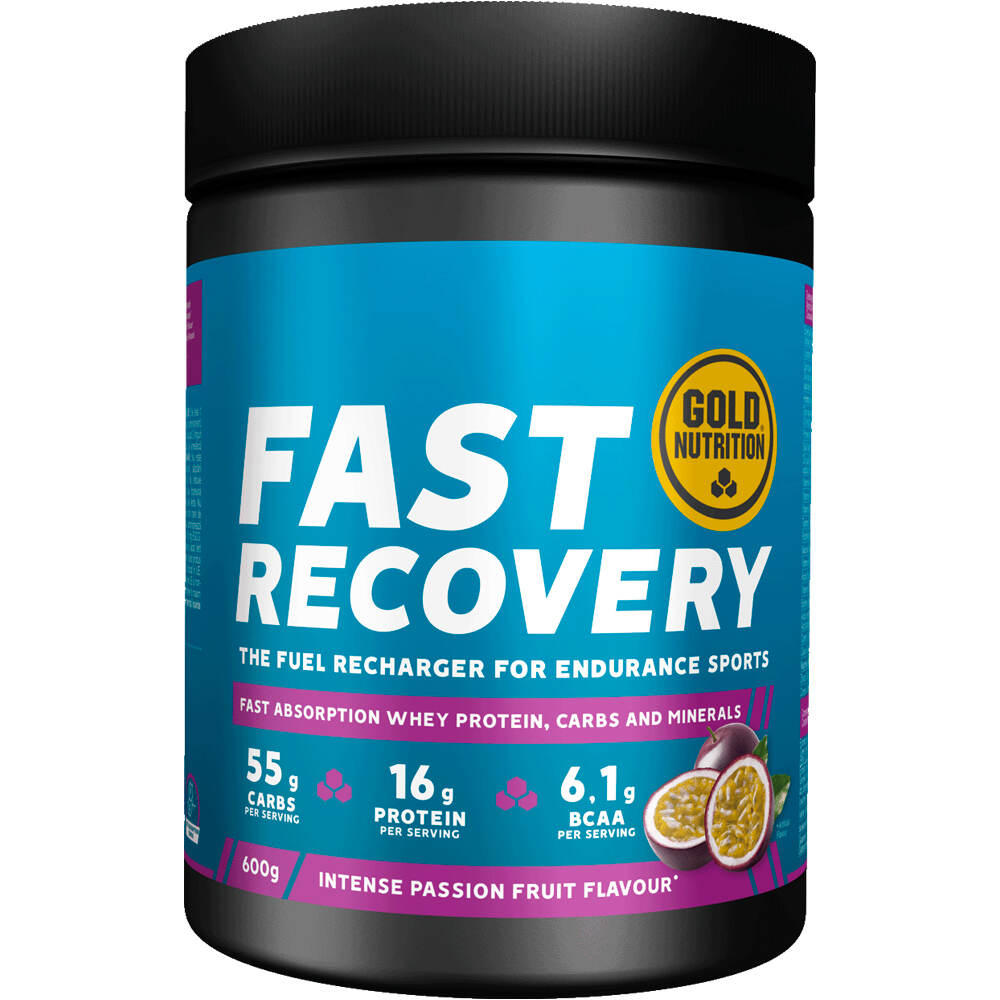 Gold Nutrition Recuperacion FAST RECOVERY MARACUY- 600G vista frontal