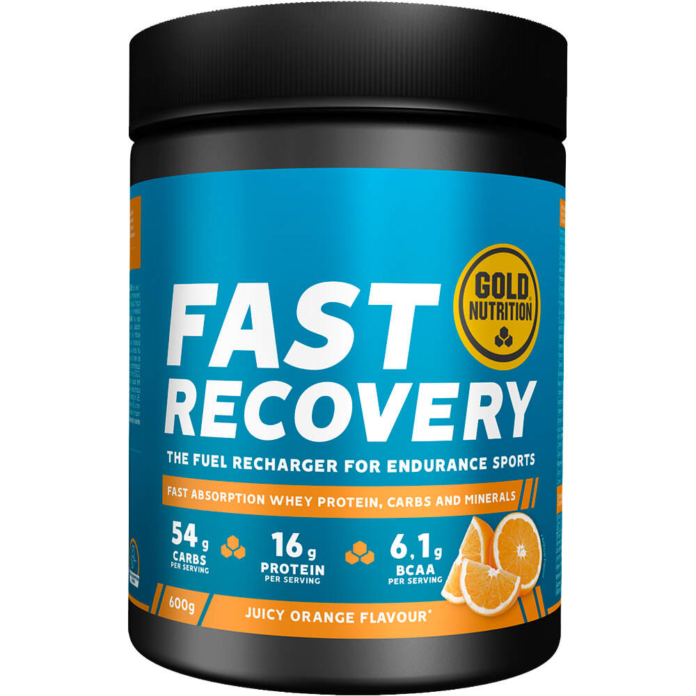 Gold Nutrition Recuperacion FAST RECOVERY ORANGE - 600G vista frontal