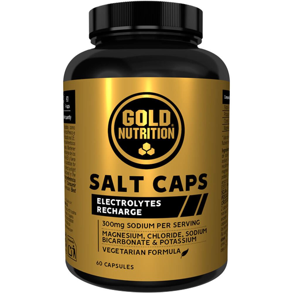 Gold Nutrition Tabletas SALT CAPS - 60 VCAPS vista frontal