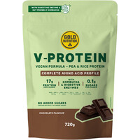 Gold Nutrition Vegano V-PROTEIN CHOCOLATE - 720 G vista frontal