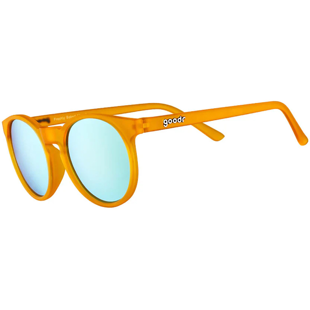 Goodr gafas deportivas Freshly Baked Man Buns vista frontal