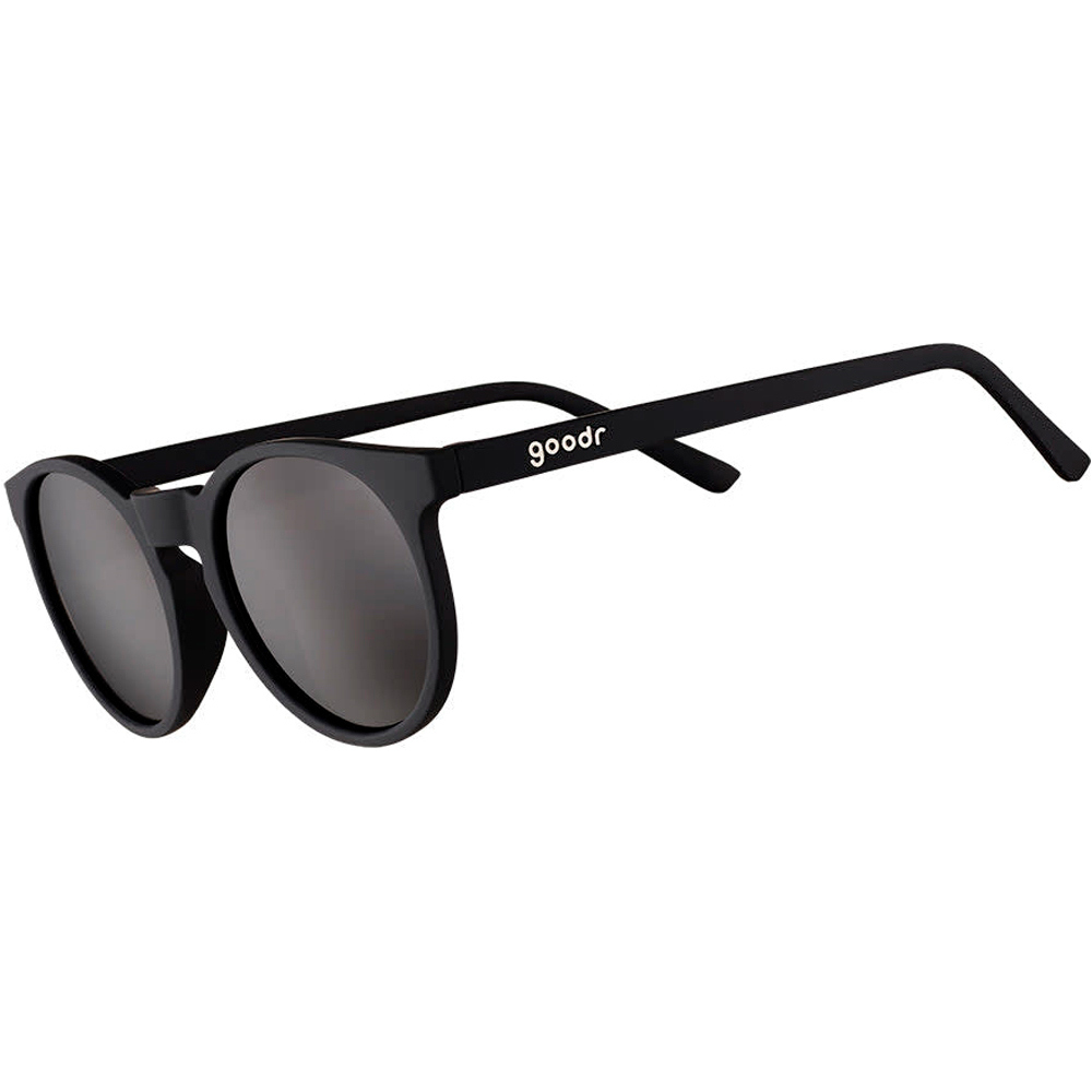 Goodr gafas deportivas Its Not Black Its Obsidian vista frontal