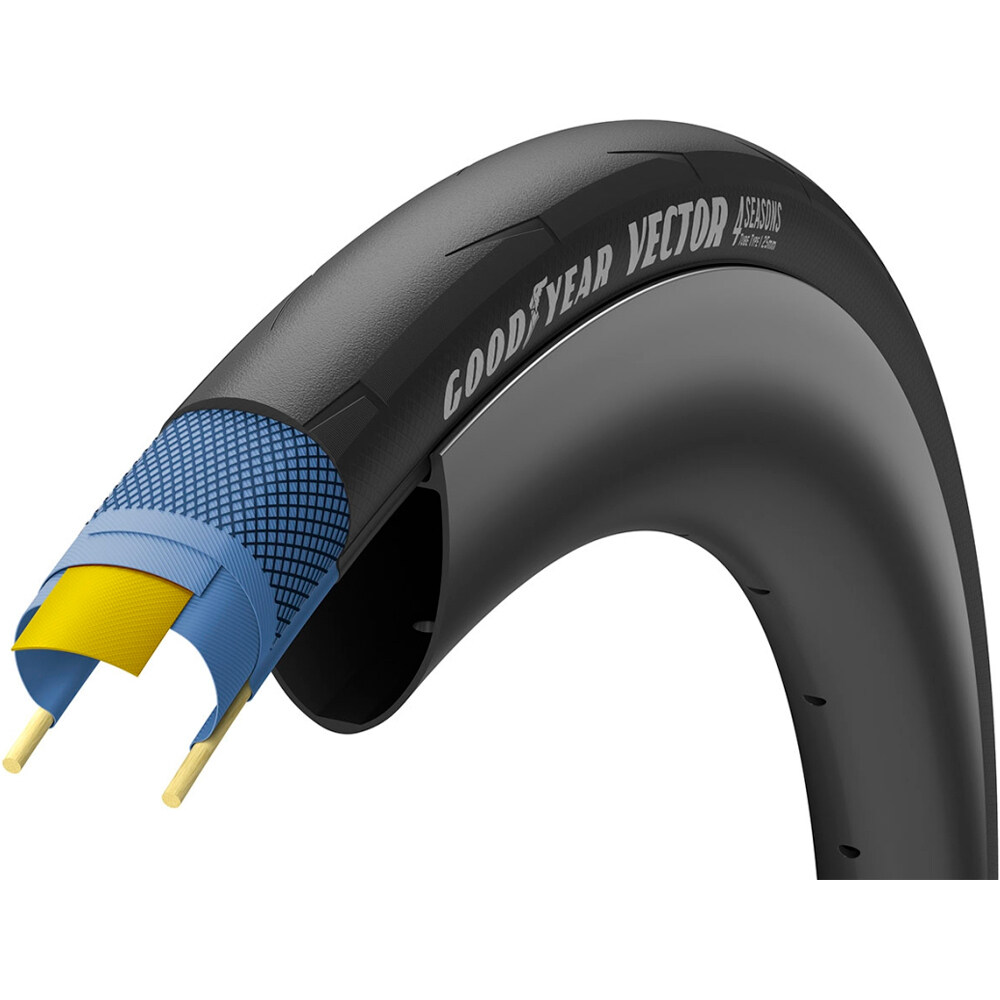 Goodyear cubiertas carretera Cubierta Vector 4Seasons 700x25 Pleg 01