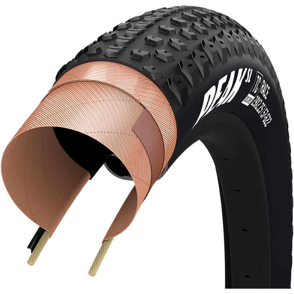 Goodyear cubiertas mtb Cubierta Peak SL Race 29x2,4 TLC vista frontal