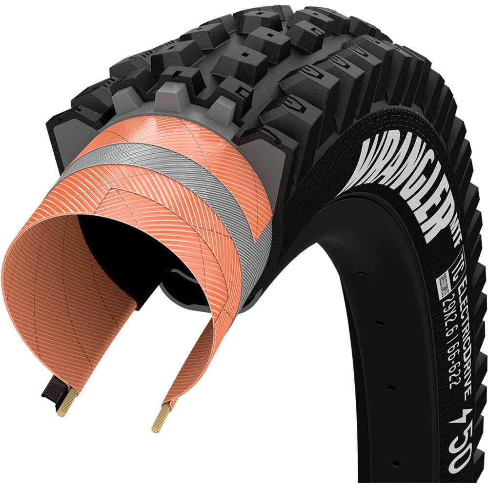 Goodyear cubiertas mtb Cubierta Wrangler MTF ElectricDrive 29x2.4 TLC 02