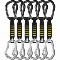 Grivel express escalada SPORT STEALTH 13 cm (K16S+H16B) quickdraw  6 CE vista frontal