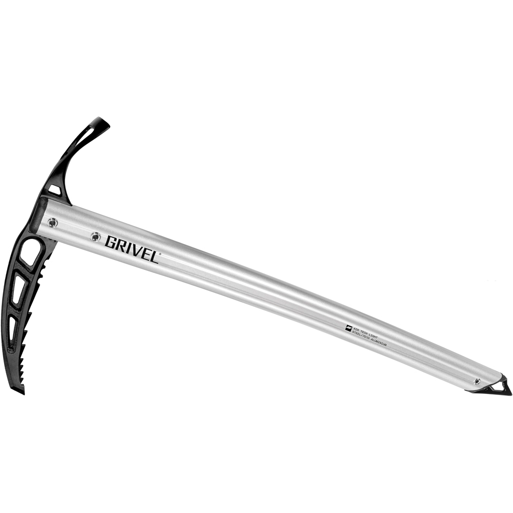 Grivel piolet AIR TECH LIGHT Silver piolet s/dragonera vista frontal