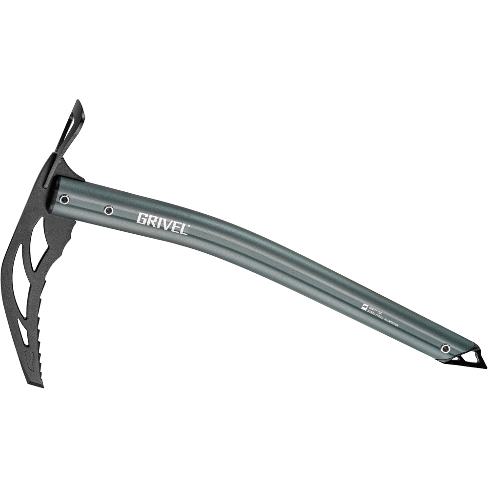 Grivel piolet GHOST EVO Anthracite piolet vista frontal
