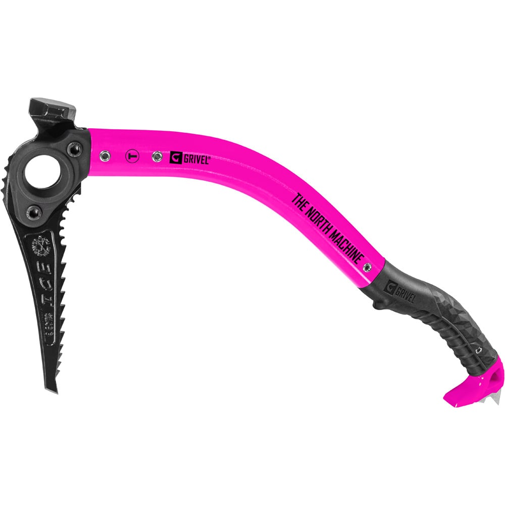 Grivel piolet tracción THE NORTH MACHINE Ice Vario + maza Thor CE vista frontal