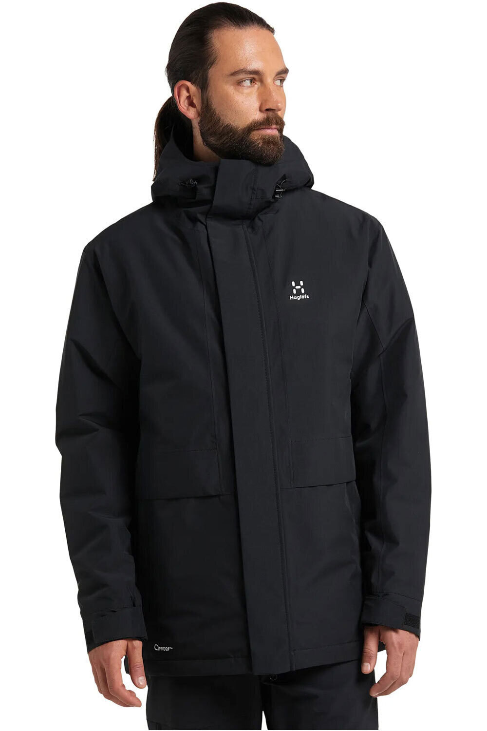 Haglofs chaqueta outdoor hombre Salix Proof Mimic Parka Men vista frontal