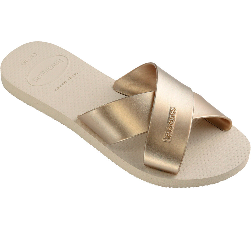 Havaianas chanclas mujer HAV. AQUA METALLIC lateral interior
