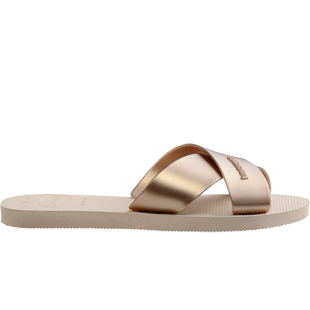 Havaianas chanclas mujer HAV. AQUA METALLIC puntera