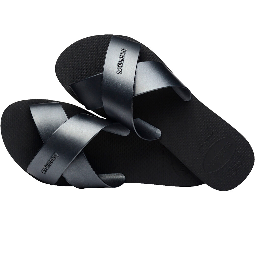 Havaianas chanclas mujer HAV. AQUA METALLIC vista trasera