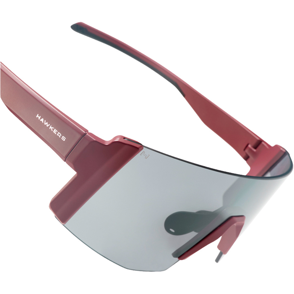 Hawkers gafas ciclismo LYNX S ROJO MATE - GRIS AHUMADO 02
