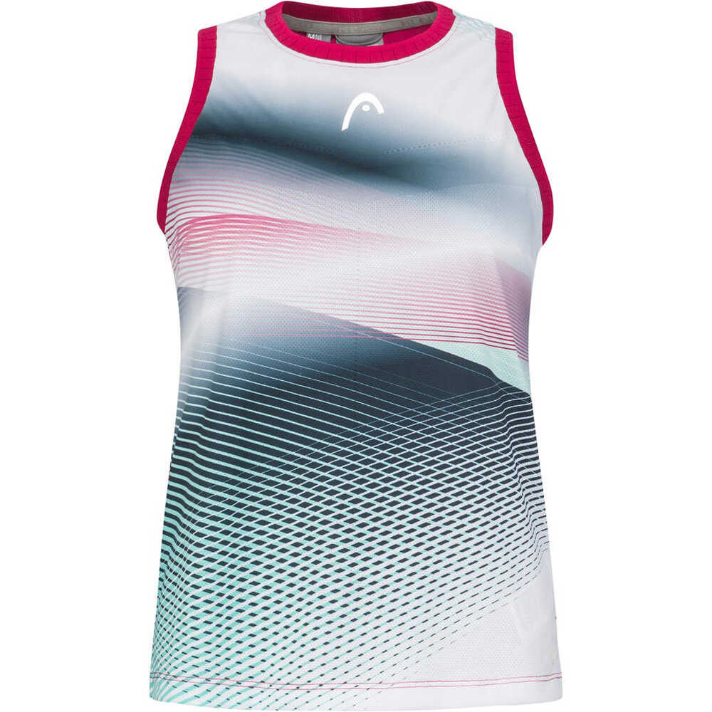 Head camiseta tirantes mujer PERFORMANCE Tank Top Women vista frontal