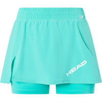 Head falda tenis PRO Skort WomenTQ vista frontal