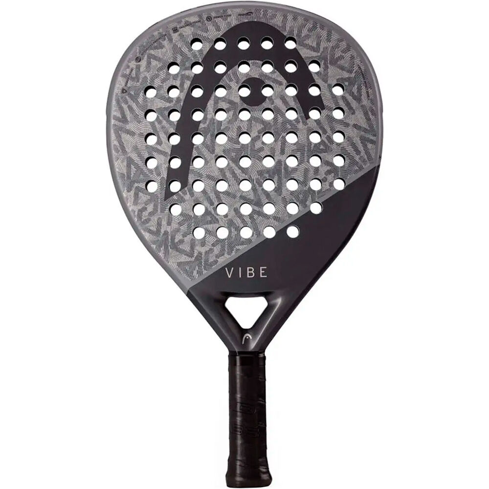 Head pala pádel adulto VIBE 2025_GR_BK vista frontal