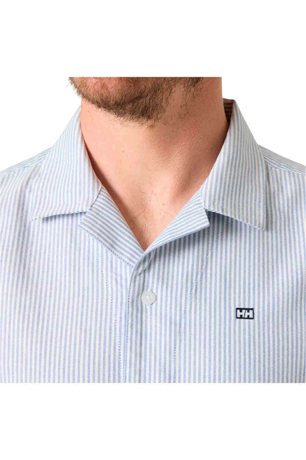 Helly Hansen camisa manga corta hombre SHORE SS SHIRT vista detalle