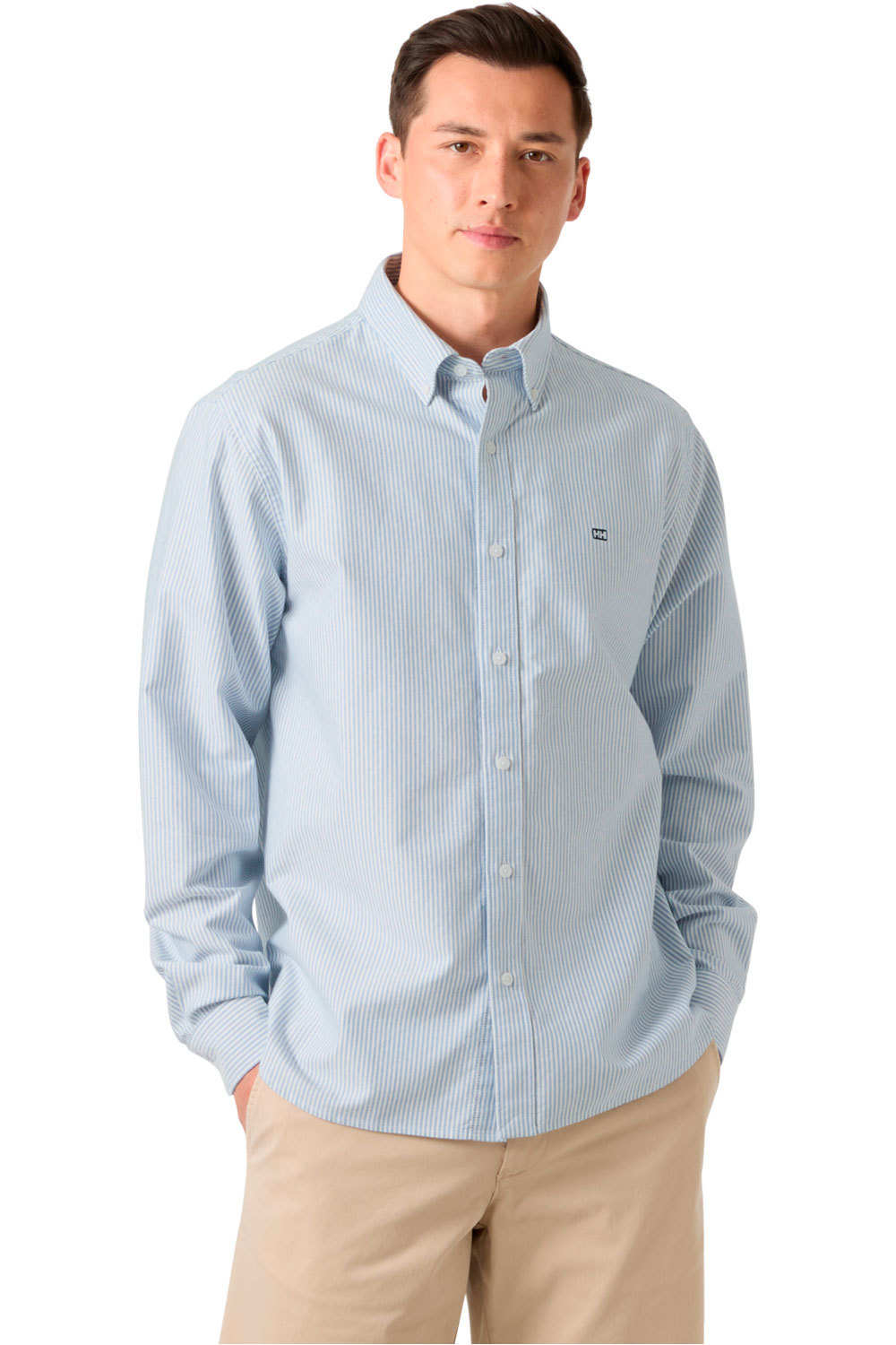 Helly Hansen camisa manga larga hombre SHORE LS SHIRT vista frontal