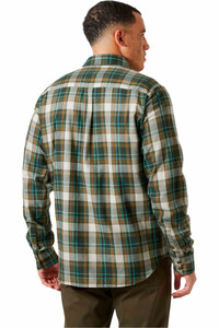 Helly Hansen camisa montaña manga larga hombre LOKKA FLANNEL LS SHIRT vista trasera