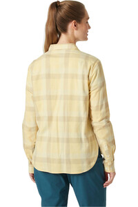 Helly Hansen camisa montaña manga larga mujer W LOKKA FLANNEL LS SHT vista trasera