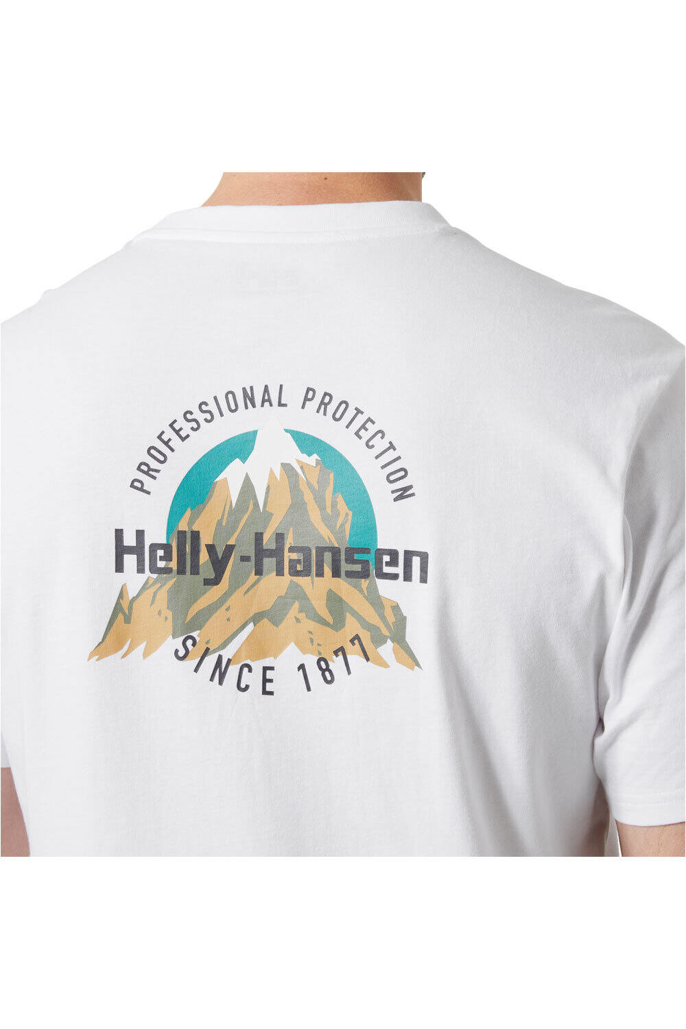 Helly Hansen camiseta manga corta hombre CORE GRAPHIC T 2.0 vista detalle