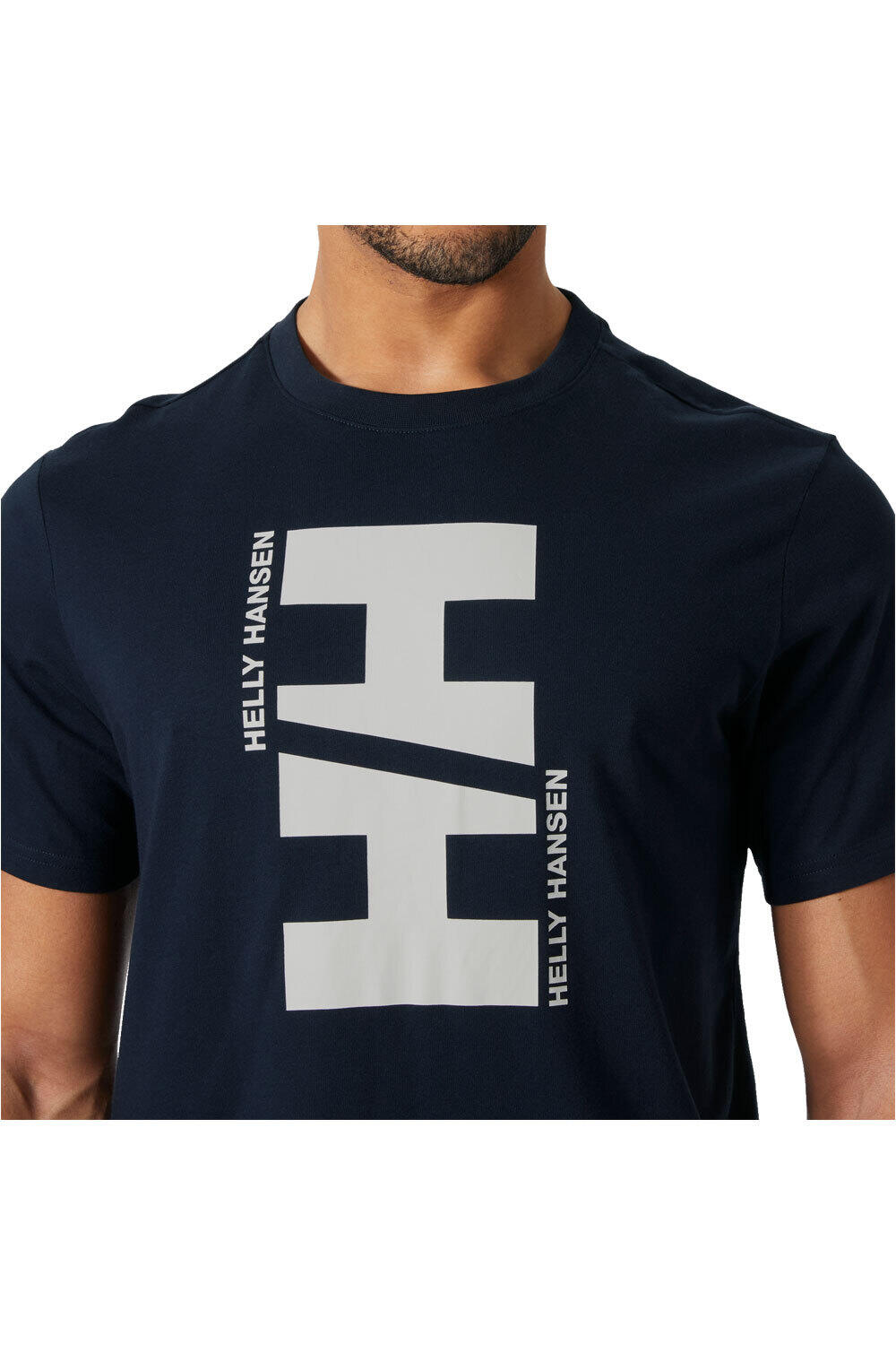 Helly Hansen camiseta manga corta hombre CORE GRAPHIC T 2.0 vista detalle