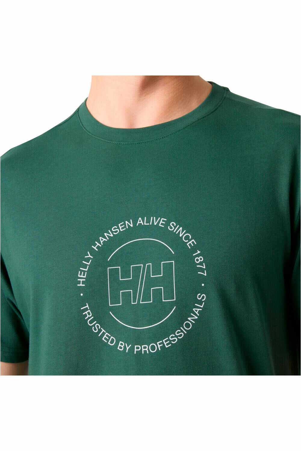 Helly Hansen camiseta manga corta hombre CORE GRAPHIC T 2.0 vista detalle
