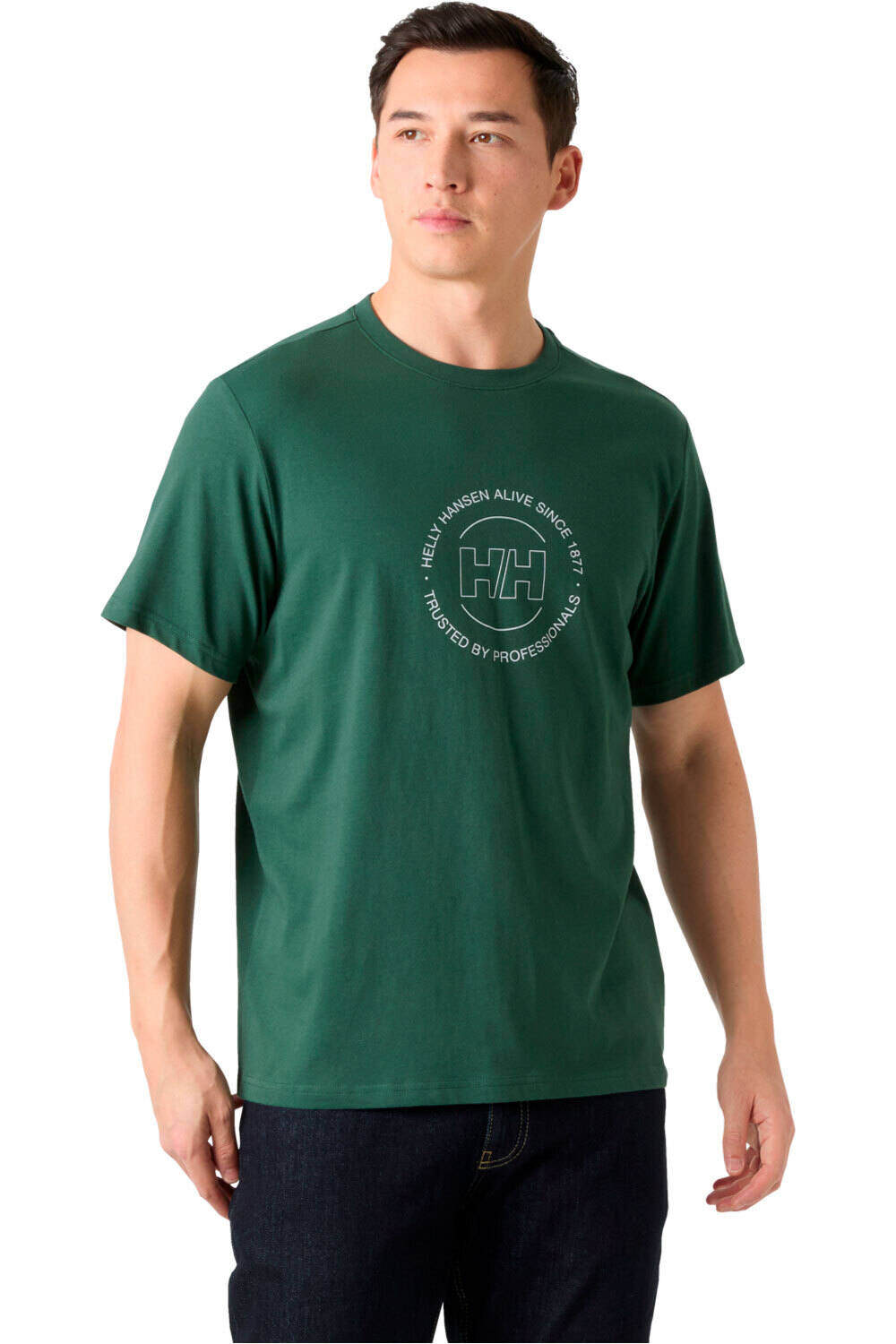 Helly Hansen camiseta manga corta hombre CORE GRAPHIC T 2.0 vista frontal