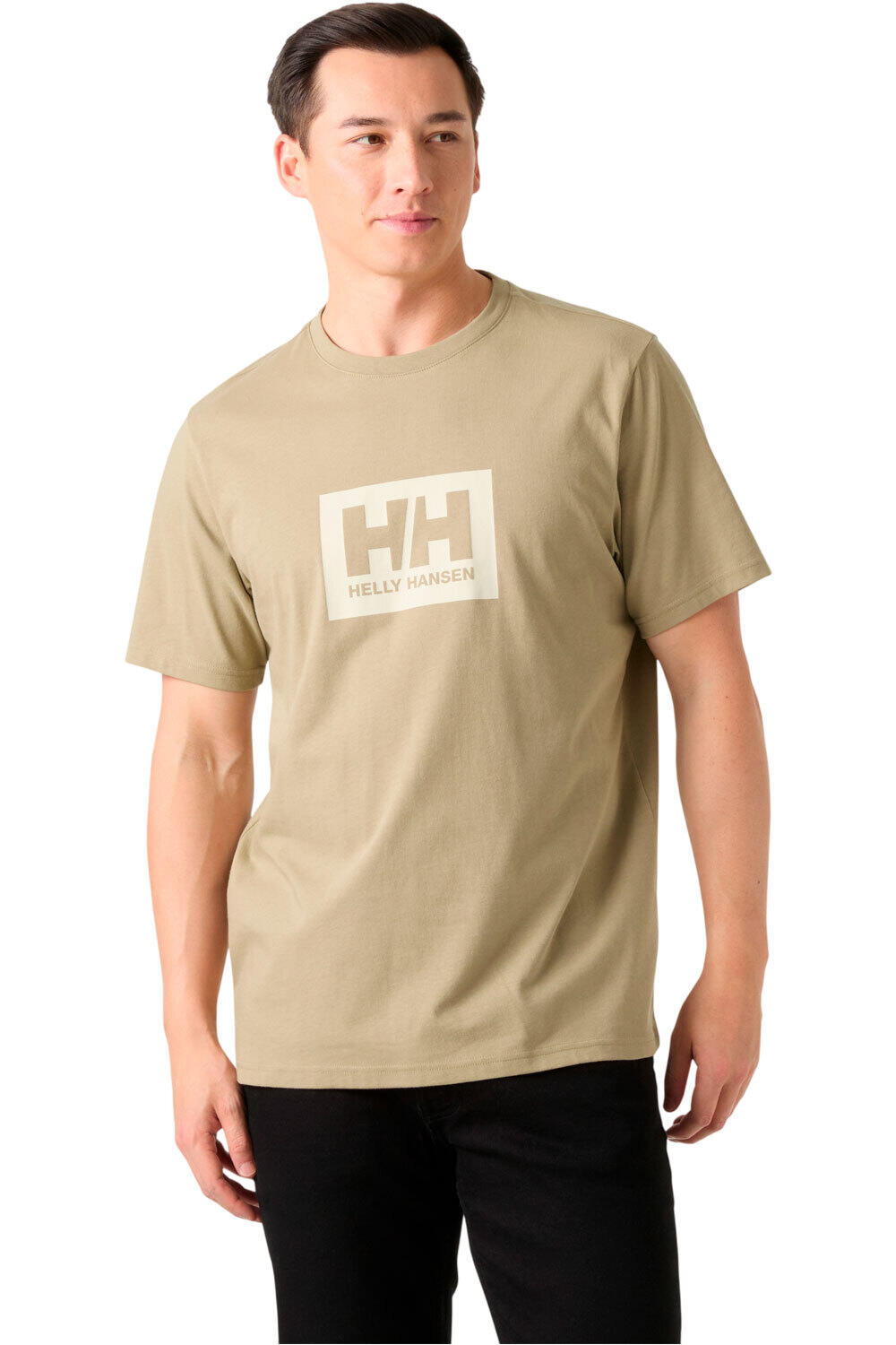 Helly Hansen camiseta manga corta hombre HH BOX T 2.0 vista frontal