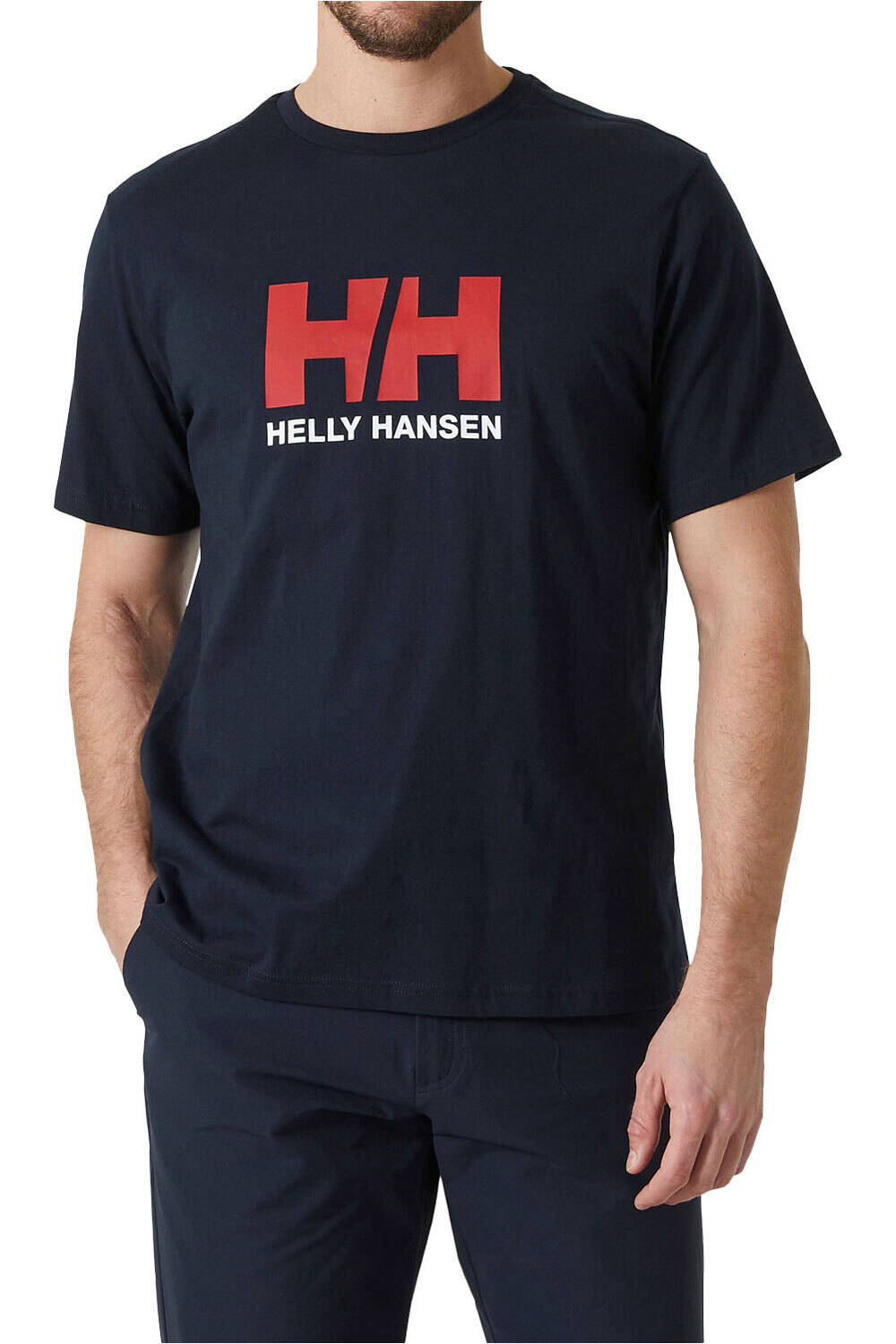 Helly Hansen camiseta manga corta hombre HH LOGO T-SHIRT 2.0 vista frontal