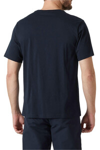 Helly Hansen camiseta manga corta hombre HH LOGO T-SHIRT 2.0 vista trasera