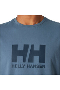 Helly Hansen camiseta manga corta hombre HH LOGO T-SHIRT 3.0 vista detalle