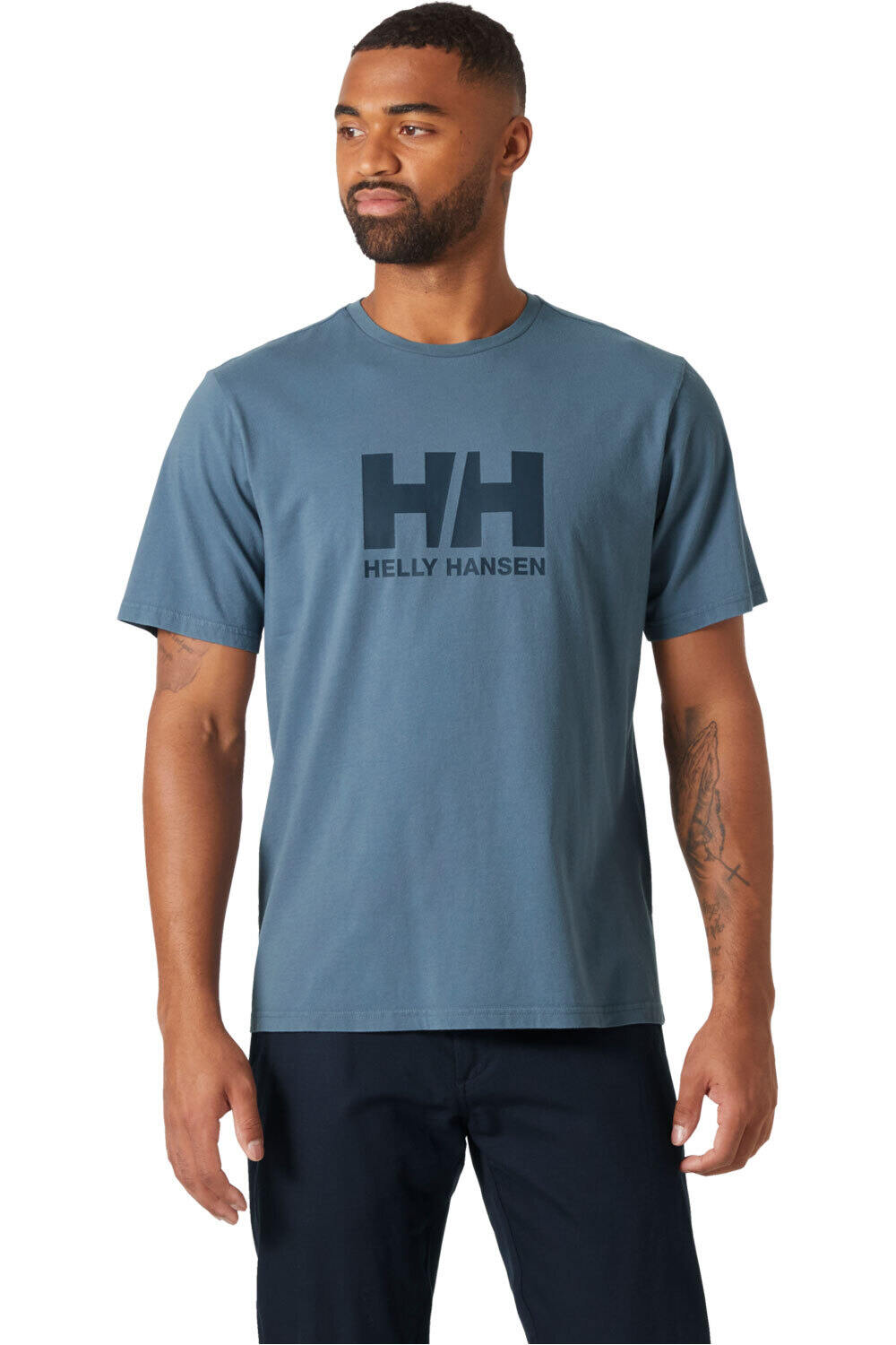 Helly Hansen camiseta manga corta hombre HH LOGO T-SHIRT 3.0 vista frontal
