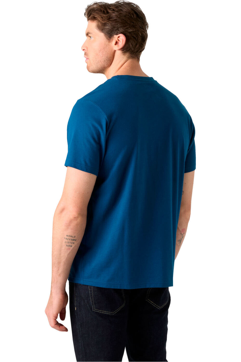 Helly Hansen camiseta manga corta hombre HH LOGO T-SHIRT 3.0 vista trasera