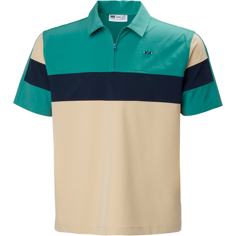 Helly Hansen camiseta manga corta hombre LEVANTE QD 1/2 ZIP SS 03