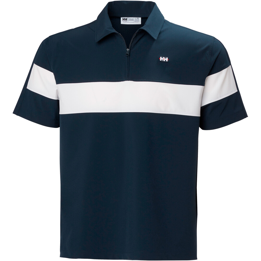 Helly Hansen camiseta manga corta hombre LEVANTE QD 1/2 ZIP SS 03