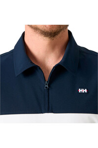 Helly Hansen camiseta manga corta hombre LEVANTE QD 1/2 ZIP SS vista detalle