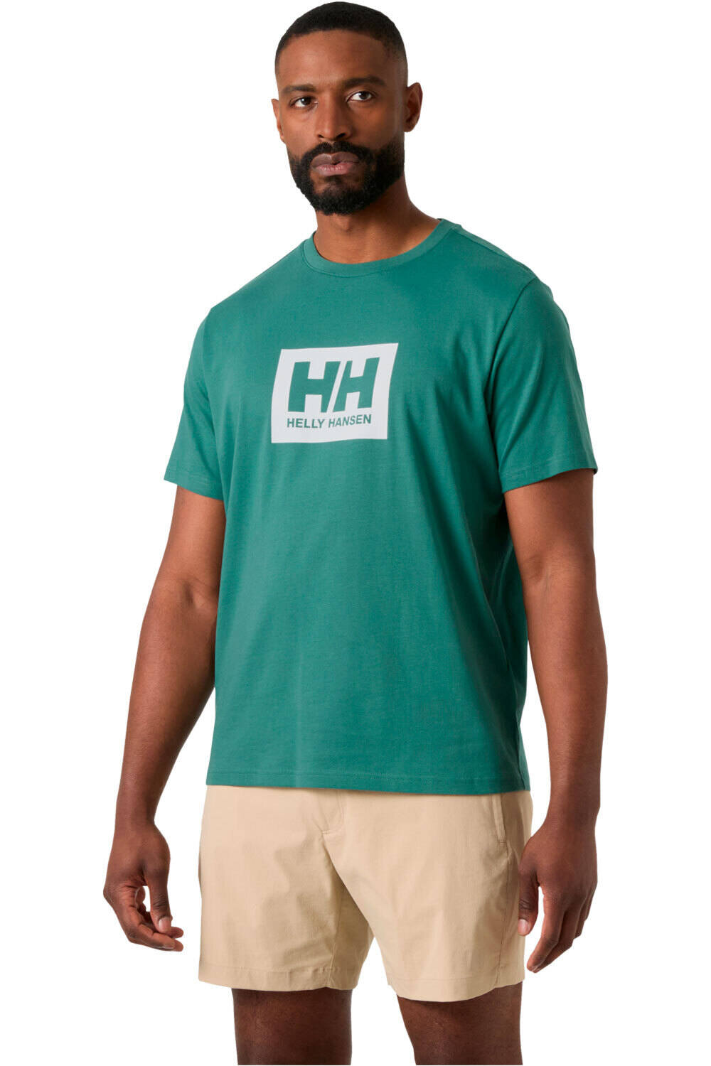 Helly Hansen camiseta manga corta hombre _M_HH BOX T 2.0 vista frontal