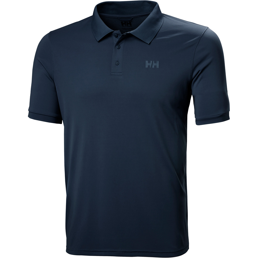 Helly Hansen camiseta montaña manga corta hombre LIFA ACTIVE SOLEN SS POLO vista detalle