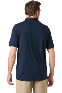 Helly Hansen camiseta montaña manga corta hombre LIFA ACTIVE SOLEN SS POLO vista trasera