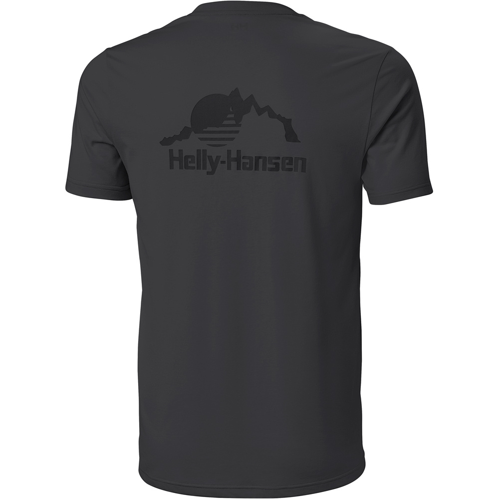 Helly Hansen camiseta montaña manga corta hombre NORD GRAPHIC T-SHIRT vista trasera
