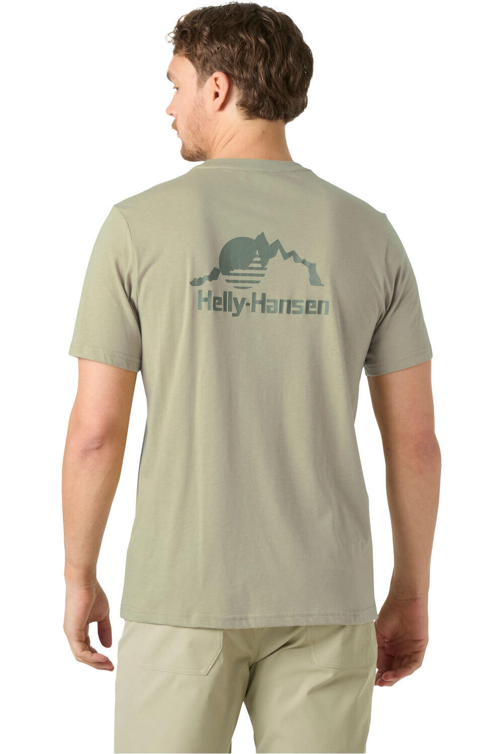 Helly Hansen camiseta montaña manga corta hombre NORD GRAPHIC T-SHIRT vista trasera
